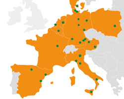 mapa de europa