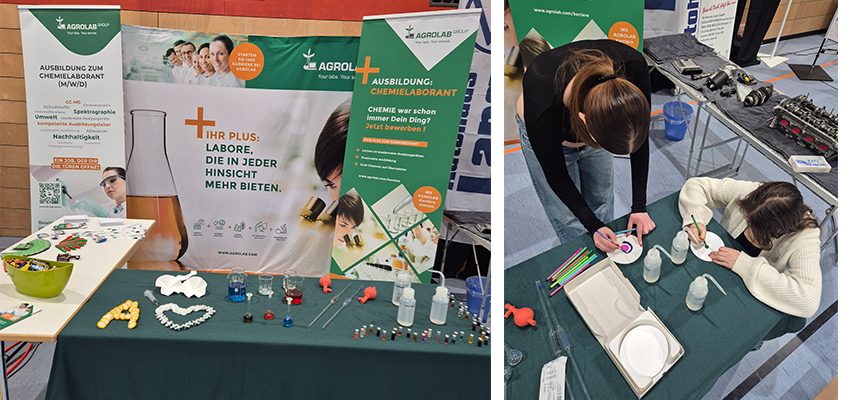 Messestand Berufeschau Nord Rottenburg