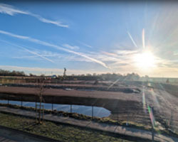 Suivi de chantier : construction du futur laboratoire AGROLAB WEST France à Heudebouville