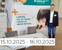 Messestand AGROLAB mit Herrn Harun Bilgili