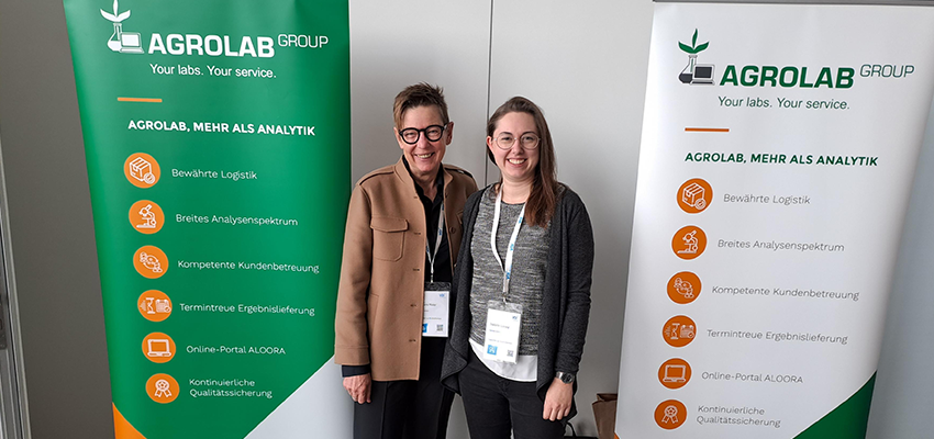 AGROLAB Rollups mit Barbara Maier und Isabelle Lorenz