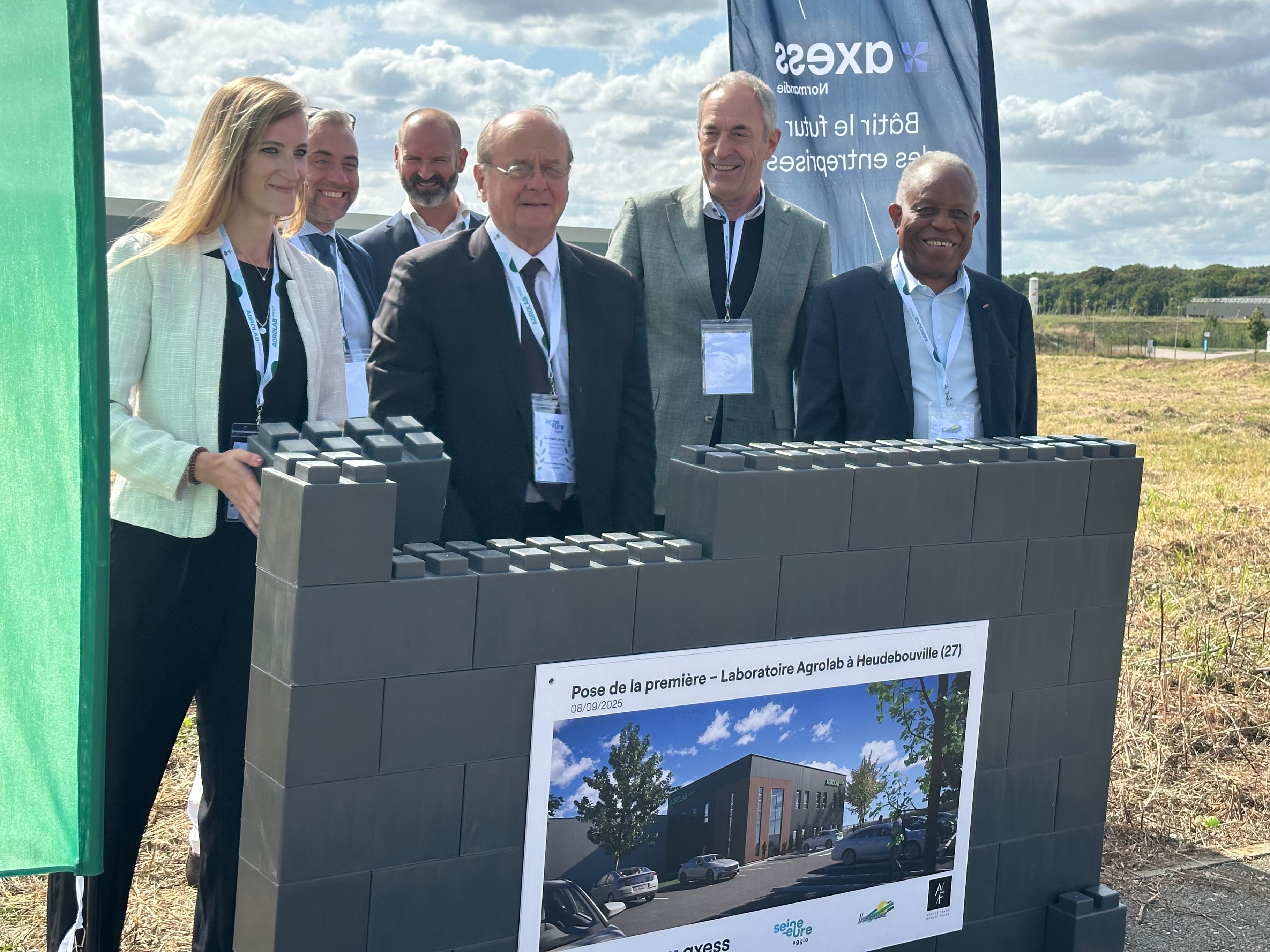 Grundsteinlegung AGROLAB FR