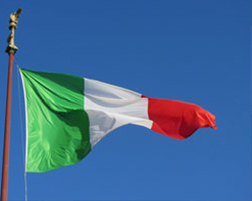 Drapeau de l'Italie