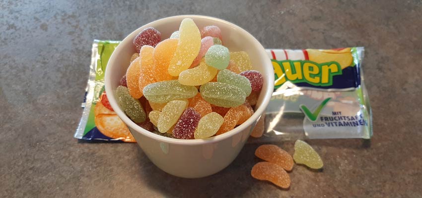 Fruchtgummibären mit Vitamine