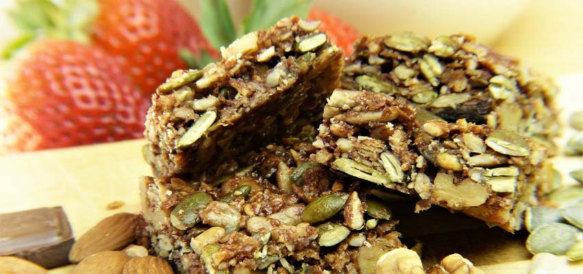 superfood - granola bar from grains
