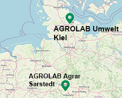 AGROLAB sites in North Germany