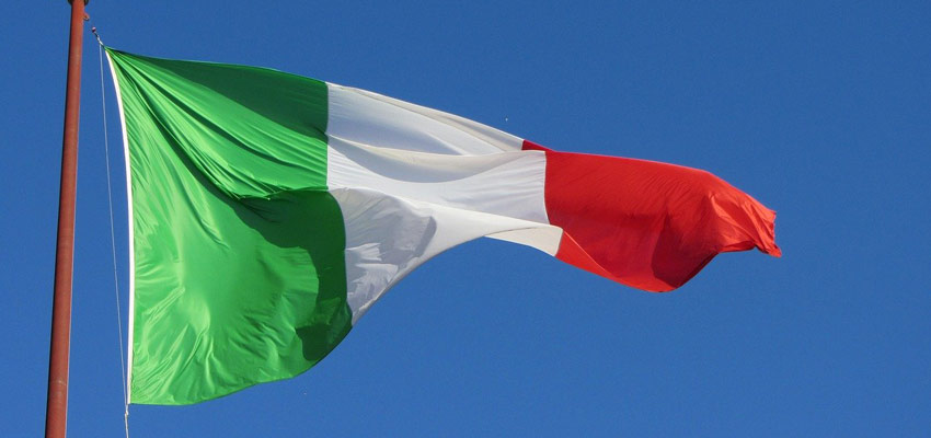 Drapeau de l'Italie